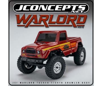 JConcepts JCI Warlord tucked 1/24th crawler body (Fits - Axial SCX24, 5.2