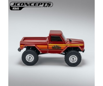 JConcepts JCI Warlord tucked 1/24th crawler body (Fits - Axial SCX24, 5.2