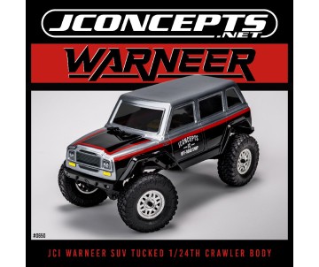 JConcepts JCI Warneer SUV tucked 1/24th crawler body (Fits - Axial SCX24, 5.2