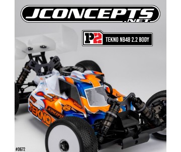 JConcepts P2 - Tekno NB48 2.2 buggy body, lightweight 