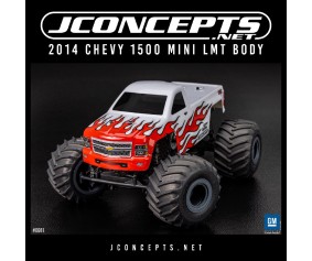 JConcepts 2014 Chevy 1500 body (Fits - Mini LMT, includes JC #5230 body mounts)