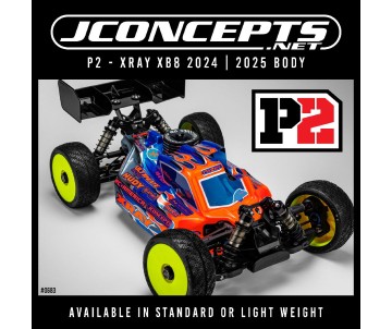 JConcepts P2 - XRAY XB8 2024 | 2025 body 