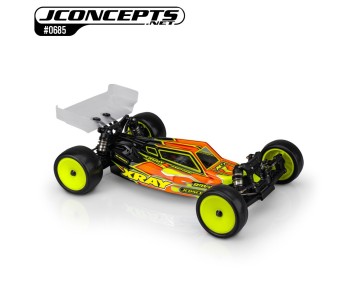 JConcepts S2 - XRAY XB2 2025 body w/ carpet | turf | dirt wing 