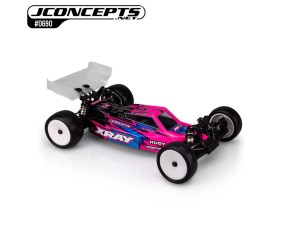 JConcepts F2 - XRAY XB2 2025 body w/ carpet | turf | dirt wing 