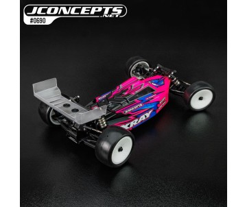 JConcepts F2 - XRAY XB2 2025 body w/ carpet | turf | dirt wing, light-weight 