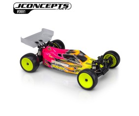 JConcepts P2 - XRAY XB2 2025 body w/ carpet | turf | dirt wing 
