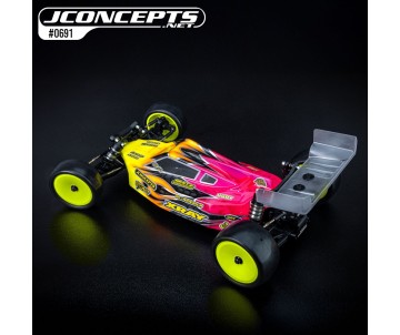 JConcepts P2 - XRAY XB2 2025 body w/ carpet | turf | dirt wing, light-weight 