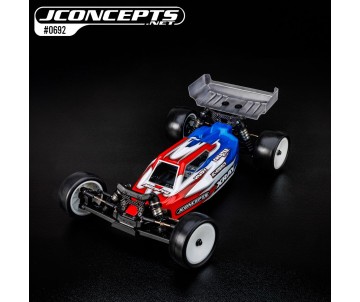 JConcepts S15 - XRAY XB2 2025 body w/ carpet | turf | dirt wing, light-weight 