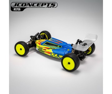 JConcepts S2 - TLR 22X body w/ carpet | turf | dirt wing – light-weight