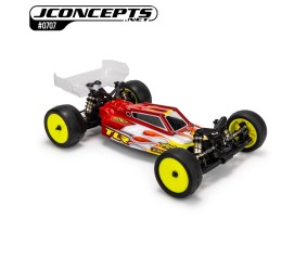 JConcepts F2 - TLR 22X body w/ carpet | turf | dirt wing - light-weight 