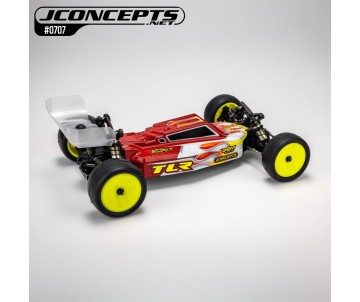 JConcepts F2 - TLR 22X body w/ carpet | turf | dirt wing - light-weight 