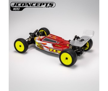 JConcepts F2 - TLR 22X body w/ carpet | turf | dirt wing - light-weight 