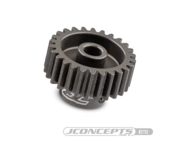 JConcepts 48 pitch, 26T, SS machined aluminum pinion gear (Fits – applications which require 48 pitch pinion gear)