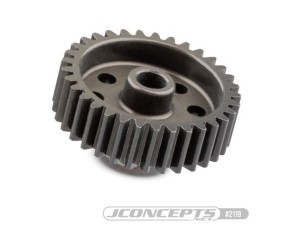 JConcepts 48 pitch, 33T, SS Machined Pinion Gear (Fits – applications which require 48 pitch pinion gear)