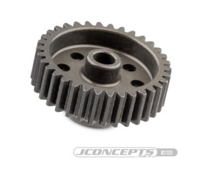 JConcepts 48 pitch, 34T, SS Machined Pinion Gear (Fits – applications which require 48 pitch pinion gear)