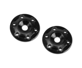 JConcepts Finnisher - 1/8th buggy / truck - screw-in type aluminum wing button - black