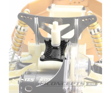 JConcepts - RC10 Classic 2.5mm Carbon Fiber transmission brace (6 gear)