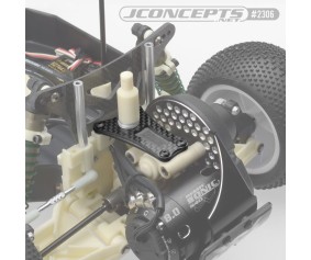JConcepts RC10 Worlds 2.5mm Carbon Fiber transmission brace (3 gear)