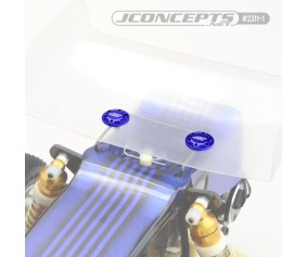 JConcepts RC10 Finnisher wing buttons - blue