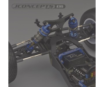 JConcepts T6.2 | SC6.2, Fin titanium turnbuckle kit - 6pc. (Fits - T6.1 | T6.2 | SC6.1 | SC6.2)