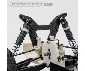JConcepts RC10GT, Carbon Fiber rear shock tower 