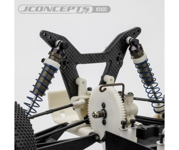 JConcepts RC10GT, Carbon Fiber rear shock tower 