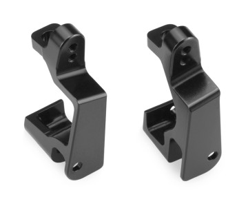 JConcepts Traxxas Slash 4x4 Stampede 4x4, Front L/R Caster Block - Black
