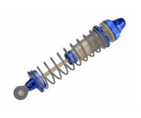 JConcepts Fin, 12mm Shock Collar (Blue)(2) B5, B5M, T5M, SC5M, B6, B6D