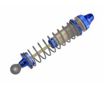 JConcepts Fin, 12mm Shock Collar (Blue)(2) B5, B5M, T5M, SC5M, B6, B6D