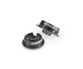 JConcepts Fin, 12mm Shock Collar (Black)(2) B5, B5M, T5M, SC5M, B6, B6D