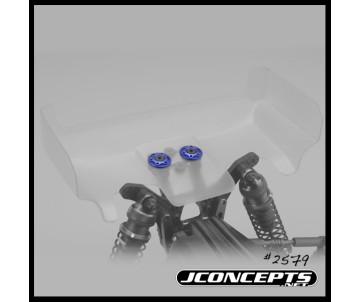 JConcepts B6.2 | B6.3 Finnisher aluminum wing buttons - blue (Fits - B6 | B6D | B6.1 | B6.2 | B6.3)