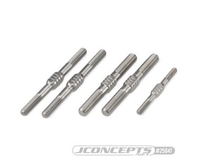 JConcepts Mugen MBX-8 Fin Titanium turnbuckle set - 5 pc.