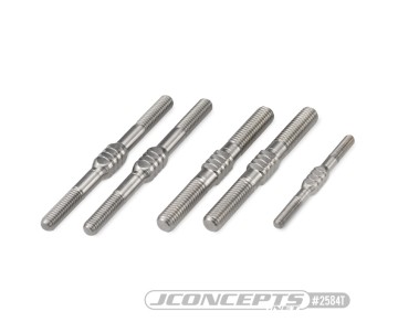 JConcepts Mugen MBX-8 Fin Titanium turnbuckle set - 5 pc.