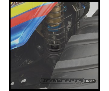 JConcepts Rubber Bump Stops / MT Suspension Up-Travel Limiters (8) (Fits - 3 to 3.5mm shock shafts)