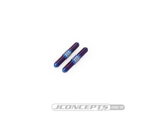 JConcepts D819/E819 Fin Titanium Turnbuckle 5x35mm -  Burnt Blue (2)