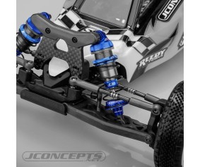 JConcepts Fin, 13mm Shock Cap Fits Team Associated 13mm Shock Body - Black