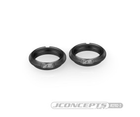 JConcepts Fin, 13mm Shock Collar Fits Team Associated 13mm Shock Body - Black