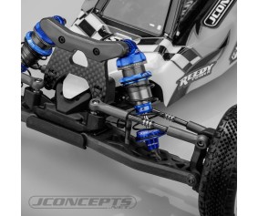 JConcepts Fin, 13mm Spring Cup, 5mm Off-Set Fits Team Associated 13mm Spring - Blue