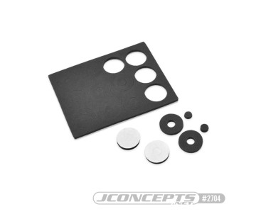 JConcepts foam adhesive body washers - 12pc.