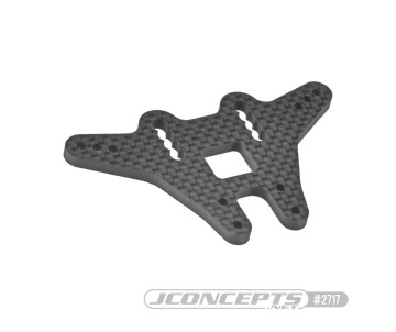 JConcepts B6.1, carbon fiber street stock rear tower (Fits - Team Associated B6.1)