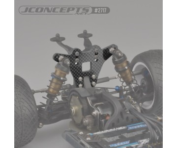 JConcepts B6.1, carbon fiber street stock rear tower (Fits - Team Associated B6.1)