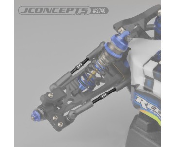 JConcepts B6.3 Fin Titanium turnbuckle set - black, 6pc. (Fits - B6 gen models)