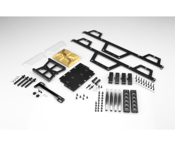 JConcepts Regulator Chassis Conversion Kit, Fits - Clod Buster (Requires Behind Axle Steering Conversion)