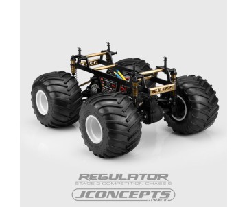 JConcepts Regulator Brass Chassis Brace Tube - 4pc Fits JConcepts Regulator Chassis Conversion