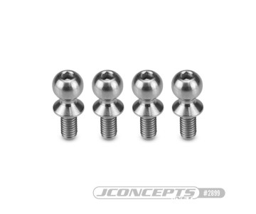 JConcepts Titanium ball-stud 5.5 x 6mm - Regulator steering linkage (4)