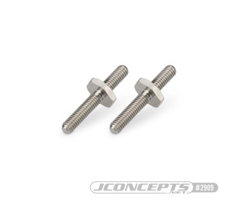 JConcepts Titanium B6 | T6 | SC6 | B74.1 | Regulator battery cradle stand-off, 2pc.