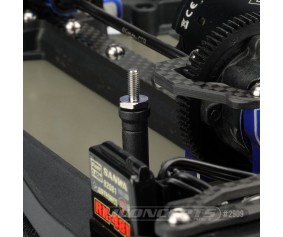 JConcepts Titanium B6 | T6 | SC6 | B74.1 | Regulator battery cradle stand-off, 2pc.