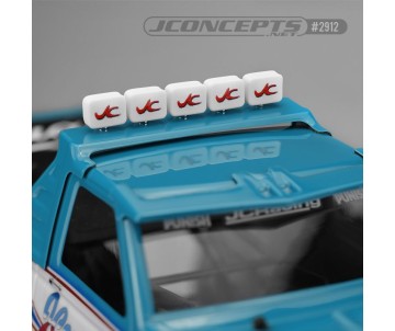 JConcepts - Light Bucket And Flag Mount Set with Flags, Boots, And Bump Stops