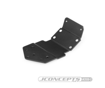 JConcepts RC10T Front Nose Piece - Black - Fits Team Associated RC10T T2 & RC10GT