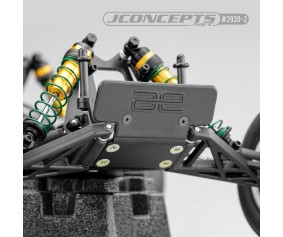 JConcepts RC10T Front Nose Piece - Black - Fits Team Associated RC10T T2 & RC10GT
